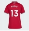 Manchester United Patrick Dorgu #13 Thuis tenue Dames 2026-27 Korte Mouwen