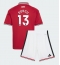 Manchester United Patrick Dorgu #13 Thuis tenue Kids 2026-27 Korte Mouwen (+ broek)