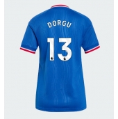 Manchester United Patrick Dorgu #13 Uit tenue Dames 2026-27 Korte Mouwen