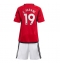 Manchester United Raphael Varane #19 Thuis tenue Kids 2023-24 Korte Mouwen (+ broek)