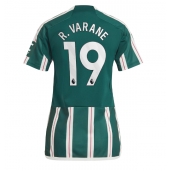 Manchester United Raphael Varane #19 Uit tenue Dames 2023-24 Korte Mouwen
