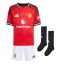 Manchester United Rasmus Hojlund #9 Thuis tenue Kids 2025-26 Korte Mouwen (+ broek)
