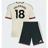 Manchester United Youri Tielemans #18 Derde tenue Kids 2026-27 Korte Mouwen (+ broek)