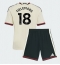 Manchester United Youri Tielemans #18 Derde tenue Kids 2026-27 Korte Mouwen (+ broek)
