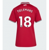 Manchester United Youri Tielemans #18 Thuis tenue Dames 2026-27 Korte Mouwen