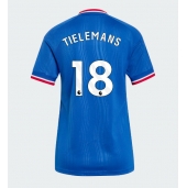 Manchester United Youri Tielemans #18 Uit tenue Dames 2026-27 Korte Mouwen
