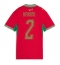 Marokko Achraf Hakimi #2 Thuis tenue Dames WK 2026 Korte Mouwen