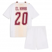 Marokko Ayoub El Kaabi #20 Uit tenue Kids WK 2026 Korte Mouwen (+ broek)