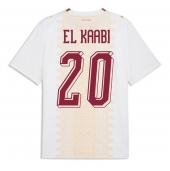 Marokko Ayoub El Kaabi #20 Uit tenue WK 2026 Korte Mouwen