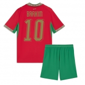 Marokko Brahim Diaz #10 Thuis tenue Kids WK 2026 Korte Mouwen (+ broek)