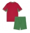 Marokko Thuis tenue Kids WK 2026 Korte Mouwen (+ broek)
