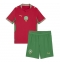 Marokko Thuis tenue Kids WK 2026 Korte Mouwen (+ broek)