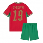 Marokko Youssef En-Nesyri #19 Thuis tenue Kids WK 2026 Korte Mouwen (+ broek)
