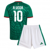 Mexico Alexis Vega #10 Thuis tenue Kids WK 2026 Korte Mouwen (+ broek)