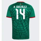 Mexico Armando Gonzalez #14 Thuis tenue WK 2026 Korte Mouwen