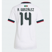 Mexico Armando Gonzalez #14 Uit tenue Dames WK 2026 Korte Mouwen