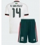 Mexico Armando Gonzalez #14 Uit tenue Kids WK 2026 Korte Mouwen (+ broek)