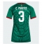 Mexico Cesar Montes #3 Thuis tenue Dames WK 2026 Korte Mouwen