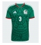 Mexico Cesar Montes #3 Thuis tenue WK 2026 Korte Mouwen
