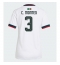 Mexico Cesar Montes #3 Uit tenue Dames WK 2026 Korte Mouwen