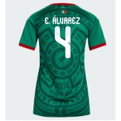Mexico Edson Alvarez #4 Thuis tenue Dames WK 2026 Korte Mouwen