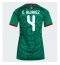 Mexico Edson Alvarez #4 Thuis tenue Dames WK 2026 Korte Mouwen