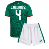 Mexico Edson Alvarez #4 Thuis tenue Kids WK 2026 Korte Mouwen (+ broek)