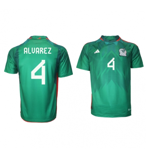 Mexico Edson Alvarez #4 Thuis tenue WK 2022 Korte Mouwen