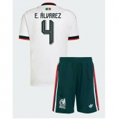 Mexico Edson Alvarez #4 Uit tenue Kids WK 2026 Korte Mouwen (+ broek)