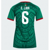 Mexico Erik Lira #6 Thuis tenue Dames WK 2026 Korte Mouwen