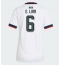 Mexico Erik Lira #6 Uit tenue Dames WK 2026 Korte Mouwen