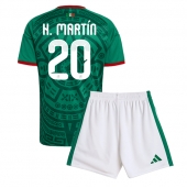 Mexico Henry Martin #20 Thuis tenue Kids WK 2026 Korte Mouwen (+ broek)
