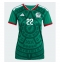 Mexico Hirving Lozano #22 Thuis tenue Dames WK 2026 Korte Mouwen