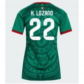 Mexico Hirving Lozano #22 Thuis tenue Dames WK 2026 Korte Mouwen