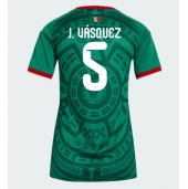 Mexico Johan Vasquez #5 Thuis tenue Dames WK 2026 Korte Mouwen