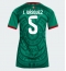 Mexico Johan Vasquez #5 Thuis tenue Dames WK 2026 Korte Mouwen