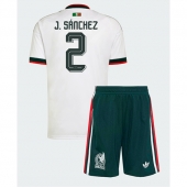 Mexico Jorge Sanchez #2 Uit tenue Kids WK 2026 Korte Mouwen (+ broek)