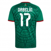 Mexico Orbelin Pineda #17 Thuis tenue WK 2026 Korte Mouwen