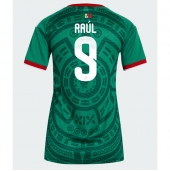 Mexico Raul Jimenez #9 Thuis tenue Dames WK 2026 Korte Mouwen