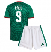 Mexico Raul Jimenez #9 Thuis tenue Kids WK 2026 Korte Mouwen (+ broek)