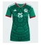 Mexico Roberto Alvarado #25 Thuis tenue Dames WK 2026 Korte Mouwen
