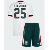 Mexico Roberto Alvarado #25 Uit tenue Kids WK 2026 Korte Mouwen (+ broek)