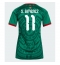 Mexico Santiago Gimenez #11 Thuis tenue Dames WK 2026 Korte Mouwen