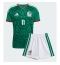 Mexico Santiago Gimenez #11 Thuis tenue Kids WK 2026 Korte Mouwen (+ broek)
