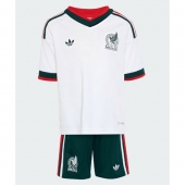 Mexico Uit tenue Kids WK 2026 Korte Mouwen (+ broek)