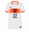 Nederland Denzel Dumfries #22 Uit tenue Dames WK 2026 Korte Mouwen