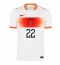 Nederland Denzel Dumfries #22 Uit tenue WK 2026 Korte Mouwen