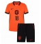 Nederland Donyell Malen #18 Thuis tenue Kids WK 2026 Korte Mouwen (+ broek)