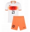 Nederland Frenkie de Jong #21 Uit tenue Kids WK 2026 Korte Mouwen (+ broek)