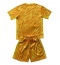 Nederland Keeper Uit tenue Kids EK 2024 Korte Mouwen (+ broek)